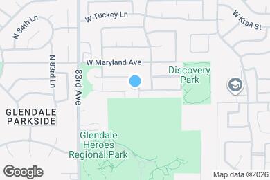 Map image of the property - 6396 N 81st Dr