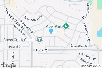 Map image of the property - 7323 Bentwater Dr