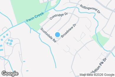 Map image of the property - 4110 Broadview Dr