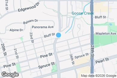 Map image of the property - 2342 Folsom St