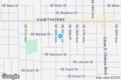 Map image of the property - 1735 SE 35th Ave