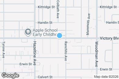 Map image of the property - 13924 Victory Blvd