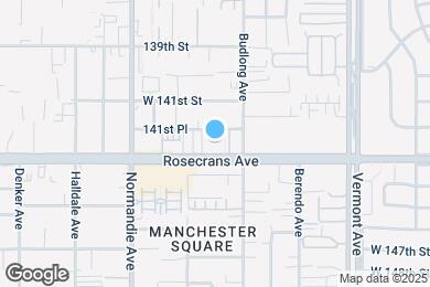 Map image of the property - 1239 W Rosecrans Ave