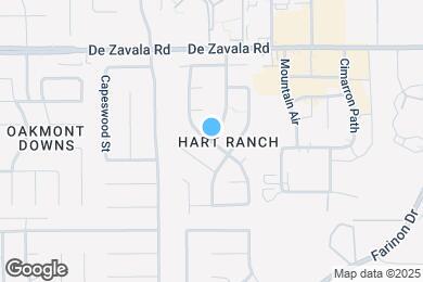 Map image of the property - 6107 Hart Cliff