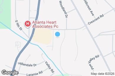 Map image of the property - 817 Crescent Way