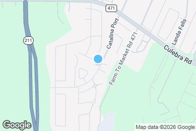 Map image of the property - 15302 Cascade Point