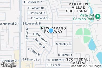 Map image of the property - 814 N 74th St