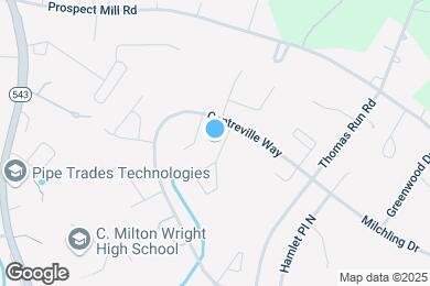Map image of the property - 1858 Wye Mills Ln