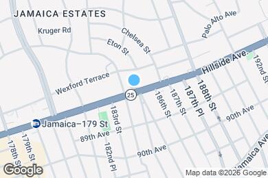 Map image of the property - Hillside Avenue