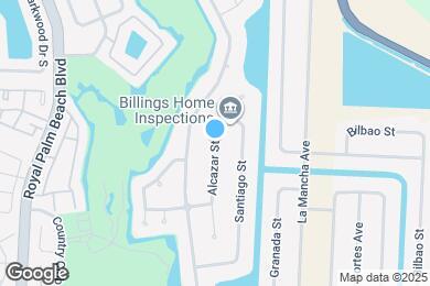 Map image of the property - 1 Alcazar St