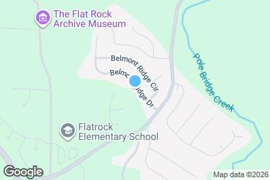 Map image of the property - 4025 Belmont Ridge Dr