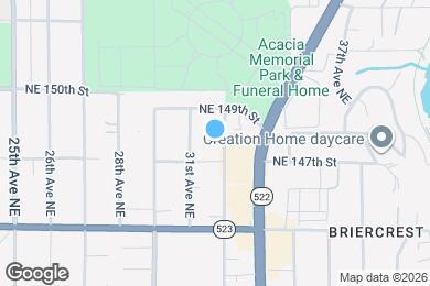 Map image of the property - 14721 32nd Ave NE