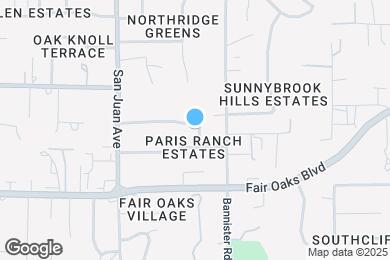Map image of the property - 7456 Santa Susana Way