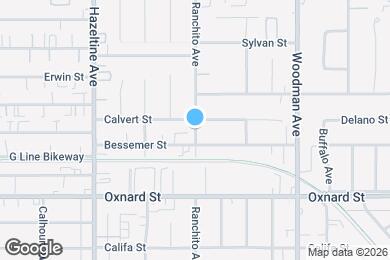 Map image of the property - 6131 Ranchito Ave