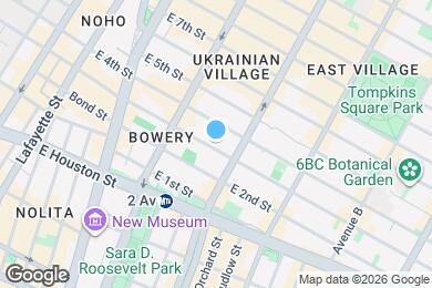 Map image of the property - FOUND Study Lower East Side