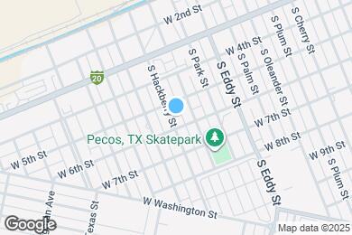 Map image of the property - 512 S Hackberry St