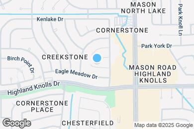 Map image of the property - 22014 Shady Valley Dr