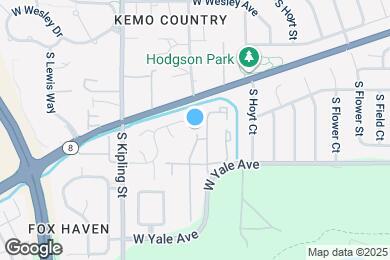 Map image of the property - 2561 S Iris St