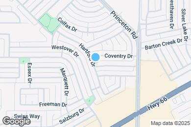 Map image of the property - 8401 Manchester Dr