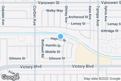Map image of the property - 19520 Haynes St
