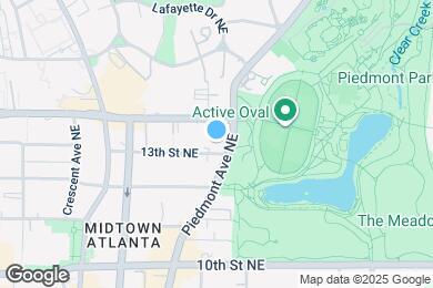 Map image of the property - 1130 Piedmont Ave NE
