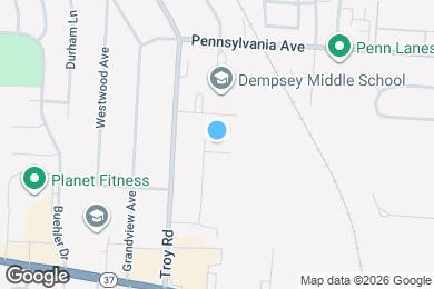 Map image of the property - 184 Northwood Dr