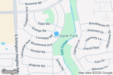 Map image of the property - 1040 Brantwood Ave