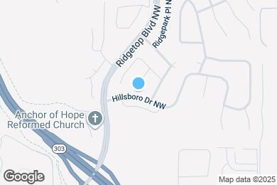 Map image of the property - 10615 Hillsboro Dr NW