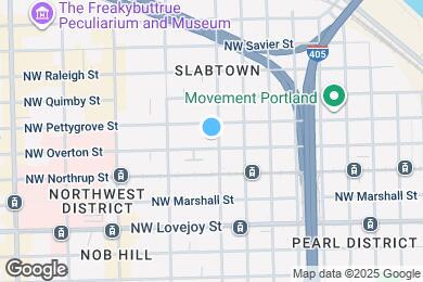 Map image of the property - 1315 NW 19th Ave