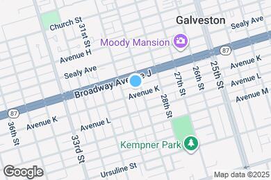 Map image of the property - 2910 Avenue K