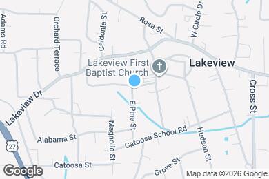 Map image of the property - 194 E Pine St