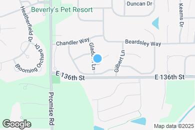 Map image of the property - 11109 Craycroft Ct