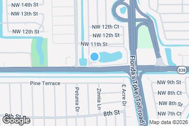 Map image of the property - 5495 NW 10th Ct