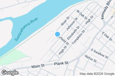 Map image of the property - 161 Johnson St