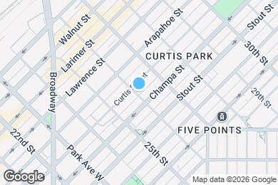 Map image of the property - 923 26th St