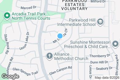 Map image of the property - 8054 Mt Shasta Cir