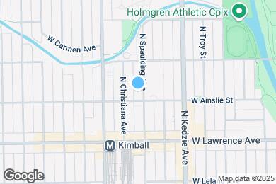 Map image of the property - 4910 N Spaulding Ave