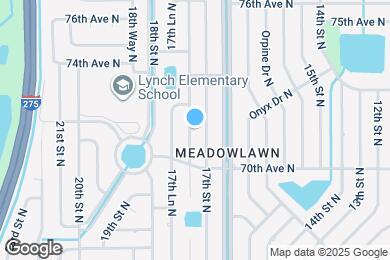 Map image of the property - 7193 17th Way N