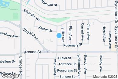 Map image of the property - 1284 Haven Ave