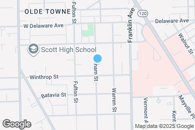 Map image of the property - 2358 Putnam St