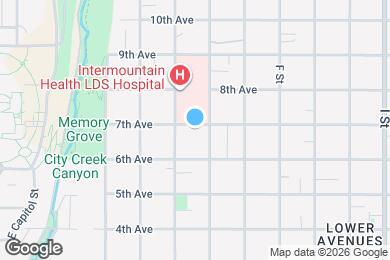 Map image of the property - 324 E 7th Ave