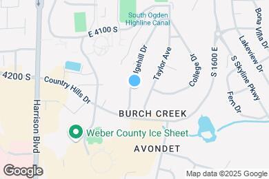 Map image of the property - 4250 Edgehill Dr