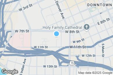 Map image of the property - 410 W 7th St