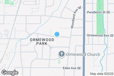 Map image of the property - 1049 Ormewood Ave SE