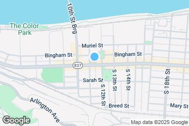 Map image of the property - 1109 E Carson St