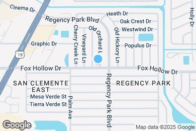 Map image of the property - 10005 Old Orchard Lane