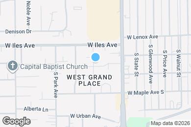 Map image of the property - The Boulevard Townhomes