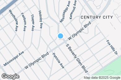 Map image of the property - 2175 S Beverly Glen Blvd