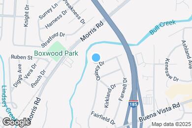 Map image of the property - 1033 Quincy Dr