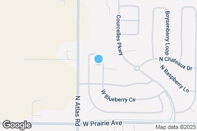 Map image of the property - 2943 W Blueberry Cir